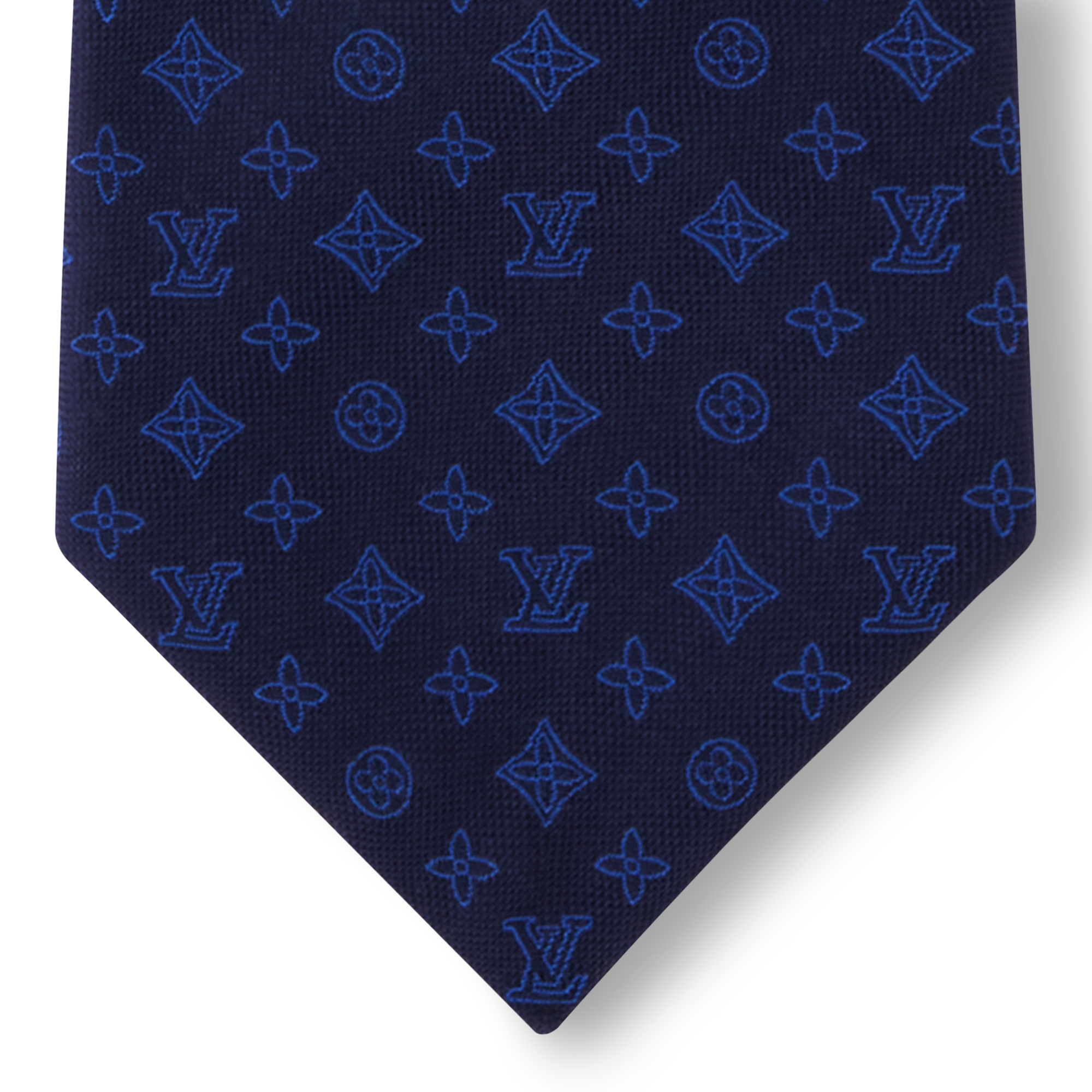 Monogram Blast Tie - Luxury S00 Blue | LOUIS VUITTON
